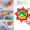 Christmas Creative DIY Decoration Gift Set  Handmade Wood Chip Pendant, JM02036, JM02039, JM02040
