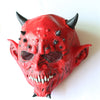 Halloween Party Haunted House Bar Hell Ox Horn Monster Horror Headgear Latex Mask, Horns