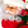 Electric Santa Claus Toy Christmas Children Gift Decoration, Double Ladder C, Ladder A House, Climbing Beads, Red Ladder
