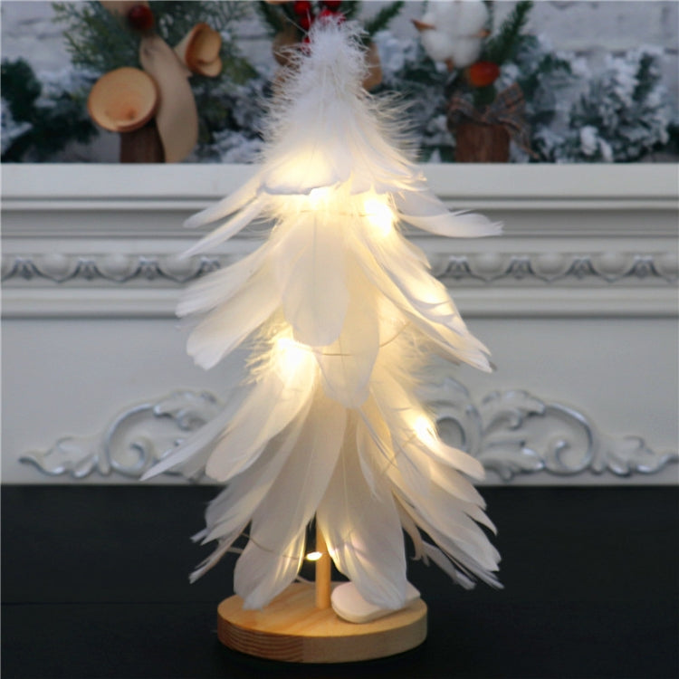 Mini Christmas Tree Decoration Window Desktop Christmas Decoration, Pink, White, Blue