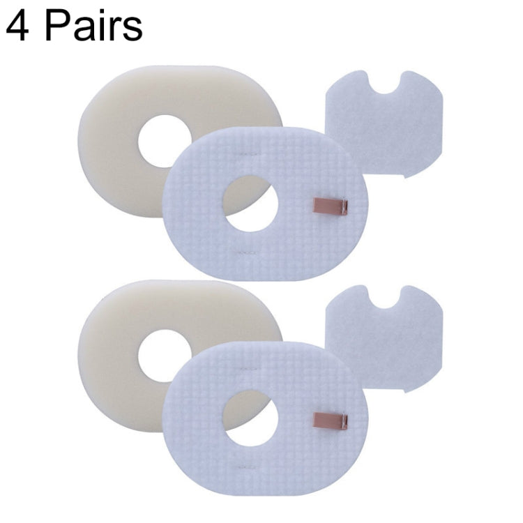 4 Pairs Filter Sponge Household Vacuum Cleaner Accessories for Shark