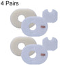 4 Pairs Filter Sponge Household Vacuum Cleaner Accessories for Shark