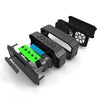 F8 IP67 Waterproof Outdoor Sports Wireless Card Bluetooth Speaker, Black, Green