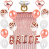Bachelor Girl Party Decoration Set Rose Gold Bridal Party Decoration, Bachelor Girl Party Decoration
