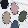 Hexagon Storage Tray Entrance Key Tray Jewelry Display Tray, Olive Green, Gray Blue, Leather Pink, Charcoal