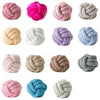 Hand-Made Knotted Ball Pillow, Diameter: 25~30cm