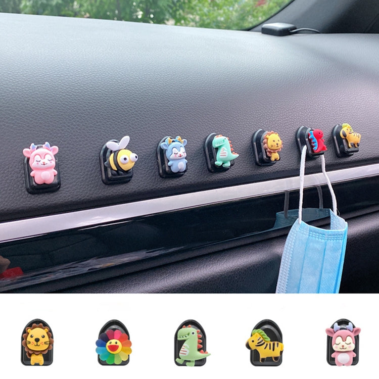 10 PCS Car Hook Car Sticky Multifunctional Mini Small Hook Car Seat Back Hook, Hook