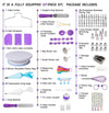 137 in 1 Cake Turntable Set Decorating Mouth Decorating Bag Baking Tool, 137 PCS/Set