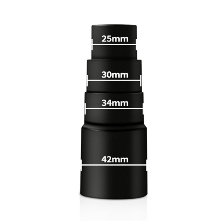 5 PCS Household Vacuum Cleaner Accessories Machine Brush Conversion Head Reducer for Jieba, 4 Layers Reducer