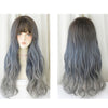 Wig Female Long Hair Big Wave Gradient Full Headgear