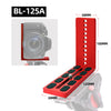 Vertical Shoot Quick Release L Plate Bracket Base Holder, 125A Red