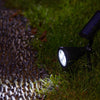 4 LEDs Household Solar Lawn Light Outdoor Garden Light Plant Growth Light, 0.5W (White Light)