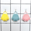 Household Massage Shampoo Multifunctional Silicone Cat Claw Bath Brush, Yellow, Blue, Pink