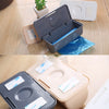 Wall-Mounted Removable Plastic Garbage Bag Storage Box, White, Gray, Beige