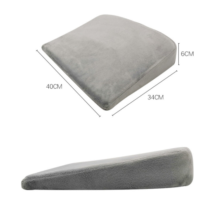 Memory Foam Infant Triangle Slope Cushion Pregnant Women Newborn Nursing Pillow, Crystal Soft Gray, Diamond Lattice White, Crystal Soft Black