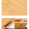 Bamboo Binaural Tea Set Tray Bread Display Tray, 51x34.5cm, 43x30.5cm, 36.5x26.5cm, 29x20cm
