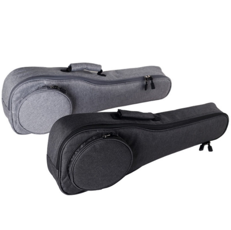 UK-12 23 Inch Ukulele Storage Bag Plus Cotton Padded Anti-Fall Backpack