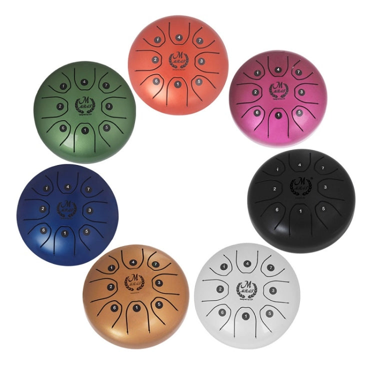MEIBEITE 5.5-Inch C-Tune Sanskrit Drum Steel Tongue Empty  Worry-Free Drum