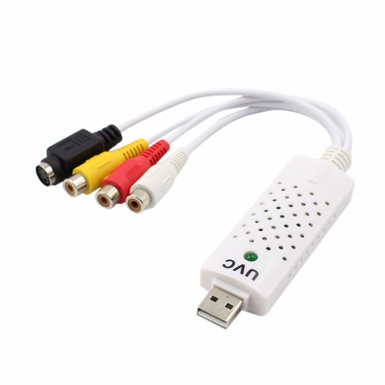 Portable USB 2.0 Audio Video Capture Card Adapter VHS to DVD Video