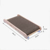 Solid Wood Vertical Cat Claw Board Corrugated Sofa Anti-Scratch Cat Toy, Cat Claw Board