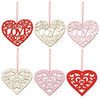 10pcs / Pack Valentines Day Wedding Supplies Hollow Love Decoration Small Pendant JM01767, JM01767, JM01768, JM01769, JM01770, JM01771, JM01772