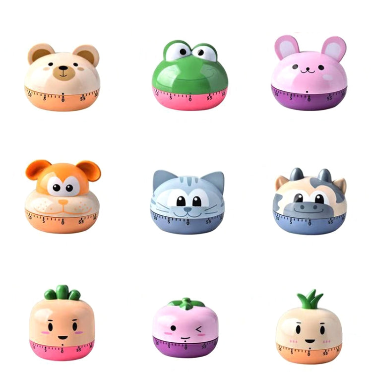 Kitchen Mechanical Timer Cartoon 60 Minutes Timer Baking Cooking Reminder, RB190-1 Chicken, RB194-1 Puppy, RB208-1 Carrot, RB208-1 Onion, RB208-1 Tomato