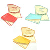 3D Paper Carving Hollow Greeting Card Birthday Wishes Thank You Card, Red, Blue, Orange