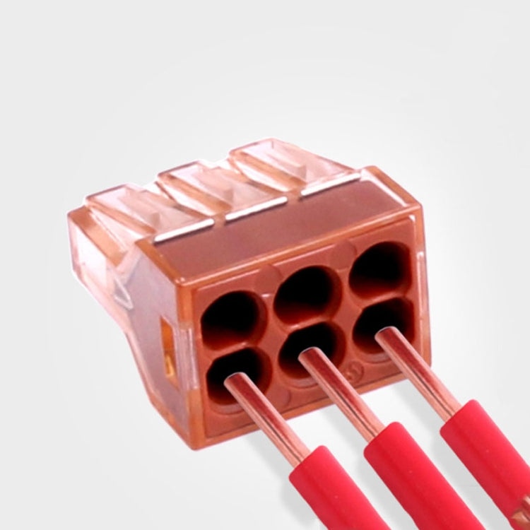 10 PCS VSELE VSE-606A Four-Hole Multi-Function Terminal Block Wire