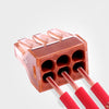 10 PCS VSELE VSE-606A Four-Hole Multi-Function Terminal Block Wire