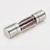 2 in 1 Stainless Steel Manual Pepper Mill Double-Head Pepper Mill, Pepper Mill