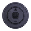 Simple Retro Imitation Wood Grain Three-dimensional Digital Round Wall Clock, Retro Imitation Wood Wall Clock