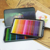 72-Color Tin Box Oily Drawing Color Pencils, 72-Color Pencils