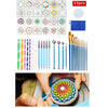 53 PCS Mandala Drawing Tool With Storage Bag, Drawing Tool