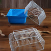 Hamster Cage Portable Take-Out Cage Hamster Golden Bear Supplies, Blue, Pink, Brown