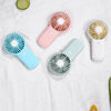 P9 Mobile Phone Holder Mini Fan Outdoor Children Hanging Neck USB Fan, White, Pink, Green, Blue