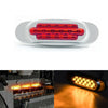 12-24V 2000-4000K 16 LEDs Electroplating Side Lights Side Tail Lights