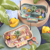 Play House Children Educational Electric Cycle Rotating Fishing Station Summer Water Game Toy Set