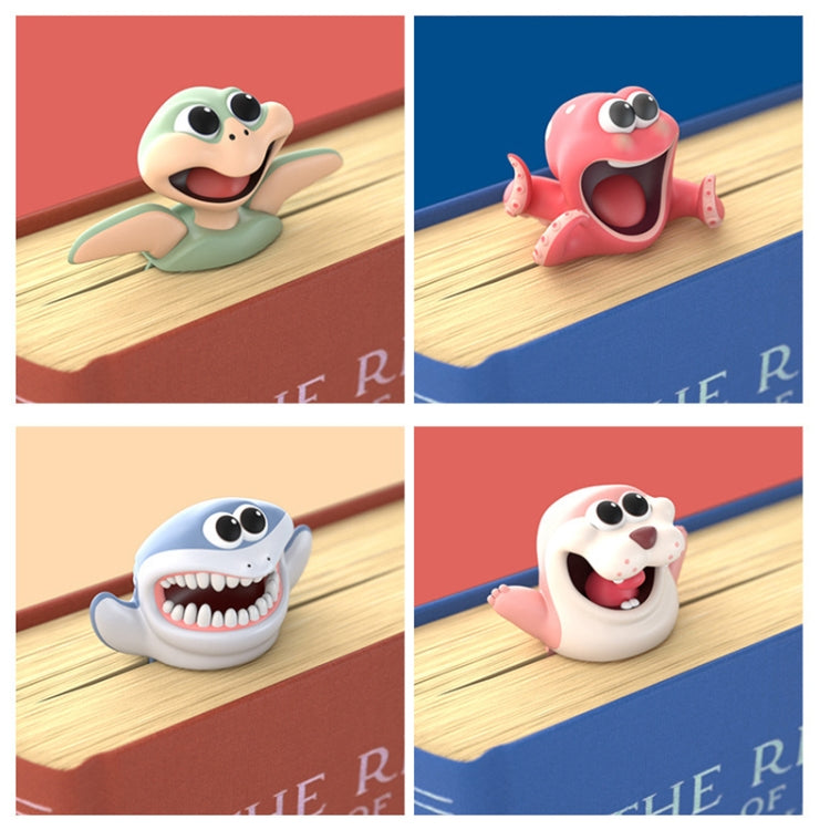 JWMC009 PVC 3D Three-Dimensional Marine Animal Bookmark