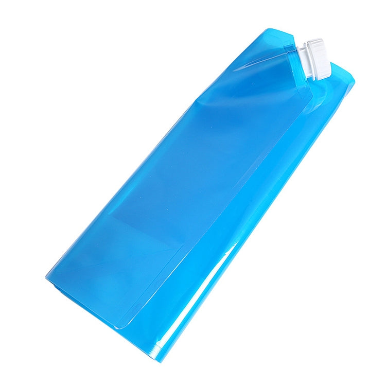 PE Water Bag For Portable Folding Water Storage Lifting Bag for Camping Hiking Survival Hydration Storage Bladder, 10L(Blue)