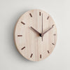 Solid Wooden Wall Clock Home Living Room Wall Clock Decorative Clock, Solid Wooden Wall Clock