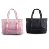 F3613W Large Capacity Sports Bag With USB Convenient Shoulder Bag, Black, Pink