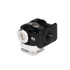 180 Degree Swing Mini Tripod Ball-Head Bracket Cold Shoe Mount 1/4 inch Screw Adapter, 180 Degree Swing Mini Tripod
