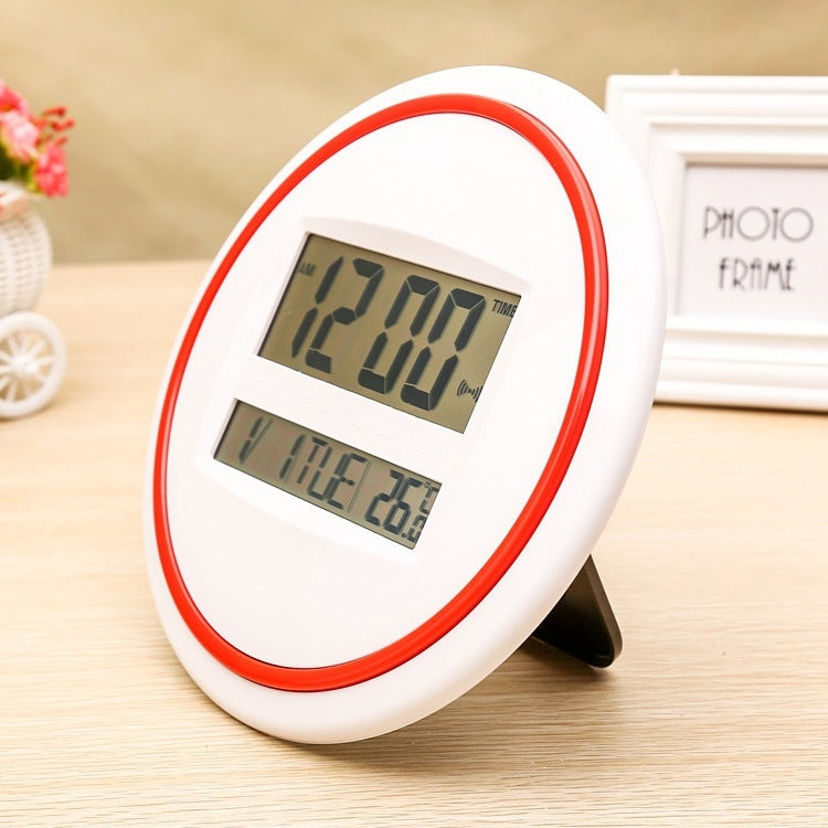 3883 Electronic Mute Wall Clock Electronic Living Room Wall Clock, Wall Clock