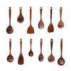 Non-Stick Pot Wood Shovel Teak Cooking Pot Shovel Tableware, Sweet Spoon, Saving Spoon, Bent Spoon, Mixing Spoon, Filter Spoon, Curved Shovel, Thickened Oblique Shovel, Curved Spatula, Small Spoon, Medium Spoon, Long Handle Filter Spoon