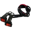 5 PCS Motorcycle Modification Accessories Ship Type Rocker With Lamp Switch Rearview Mirror Bracket Headlight Spotlight Switch, Spotlight Switch