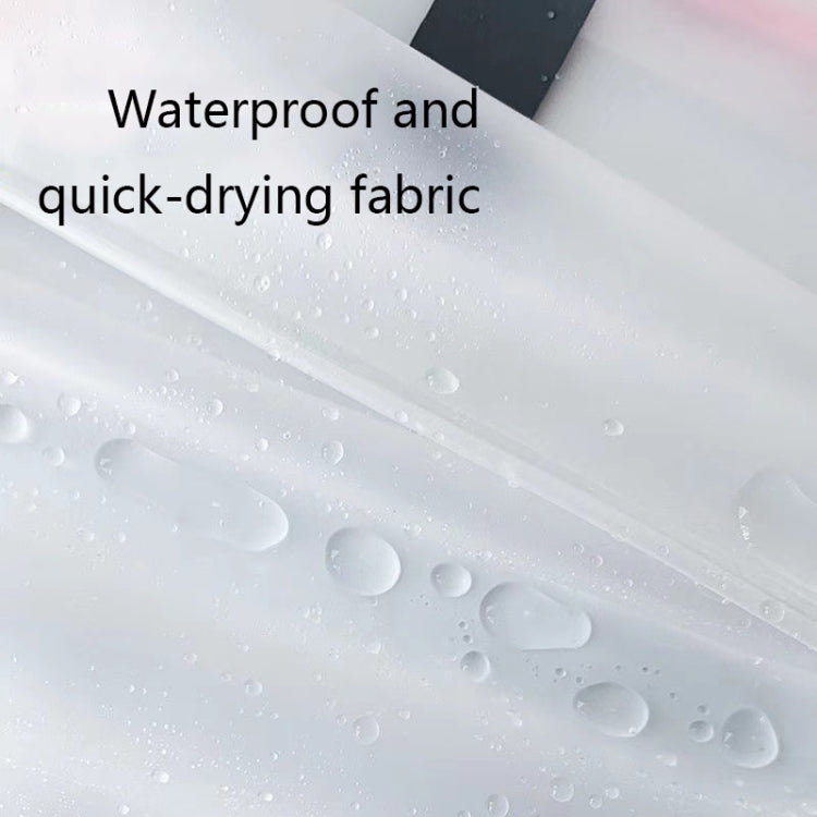 CYX307 Students And Children With Schoolbags Raincoats Full-Body Waterproof Poncho, M