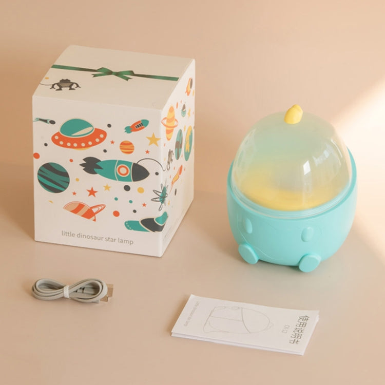 CX-12 Little Dinosaur Starry Sky Light USB Music Box Night Light LED Dream Rotating Projection Lamp