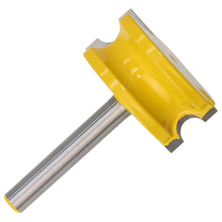 2 PCS/Set Floor Jigsaw Woodworking Tenon Cutter Trimming Engraving Machine Milling Cutter, 1/4 Handle Milling Cutter, 1/2 Handle Milling Cutter
