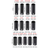 Milling Cutter Conversion Chuck Engraving Machine Trimmer Electric Wood Milling Connector, 13 PCS/Set