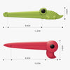 Cartoon Animal Sealing Clip Moisture-Proof Sealing Clip Kitchen Food Preservation Snack Milk Powder Clip, Moisture-Proof Sealing Clip(Bird), Moisture-Proof Sealing Clip(Crocodile)